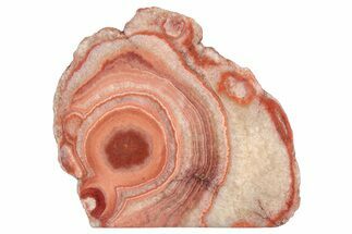 Polished Potato Agate Slice - England #283090