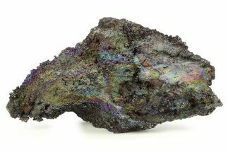 Vibrant Iridescent Hematite After Goethite Formation - Georgia #284375