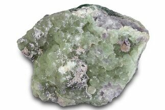 Botryoidal Fluorite on Amethyst - Colorado #285052