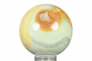 Polished Polychrome Jasper Sphere - Madagascar #283282
