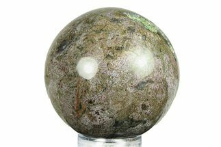 Polished Ocean Jasper Sphere - Madagascar #283702
