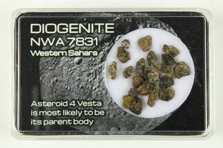 Diogenite Meteorite Fragments (g) - From Vesta Micro-Planet #284779