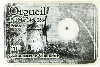 Orgueil Meteorite Fragment - Witnessed Fall #285447