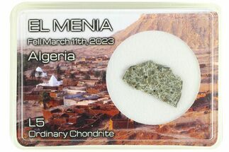 L Chondrite Meteorite ( g) Slice - El Menia #285478
