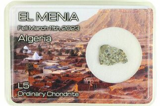 L Chondrite Meteorite ( g) Slice - El Menia #285484