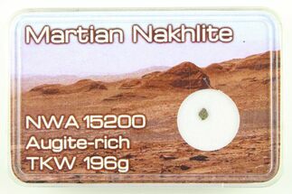 Martian Nakhlite Meteorite Fragment - NWA #285781