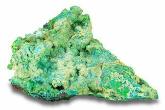 Striking Green Conichalcite on Chrysocolla - Namibia #285065