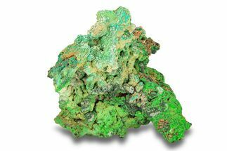 Forest Green Conichalcite on Chrysocolla - Namibia #285067