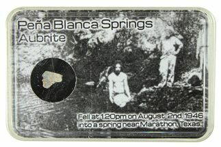 Aubrite Meteorite Fragment - Peña Blanca Springs #286042