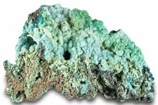 Forest Green Conichalcite on Chrysocolla - Namibia #285069