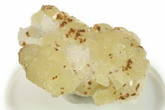 Yellow Botryoidal Calcite Cluster - Peru #287615