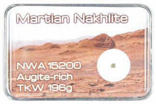 Martian Nakhlite Meteorite Fragment - NWA #288371