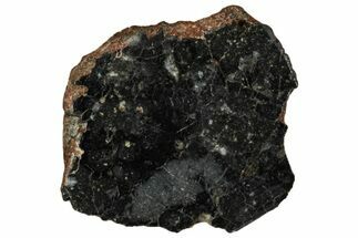Polished, Starry Night Lunar Meteorite Slice ( g) - NWA #291413