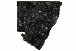 Polished, Starry Night Lunar Meteorite Slice ( g) - NWA #291428
