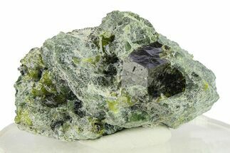 Gemmy Andradite Garnets with Diopside - Afghanistan #290375