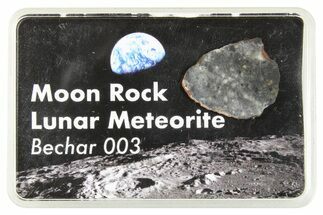 Lunar Meteorite ( g) Slice - Bechar #291344