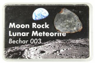 Lunar Meteorite ( g) Slice - Bechar #291345