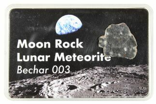 Lunar Meteorite ( g) Slice - Bechar #291347