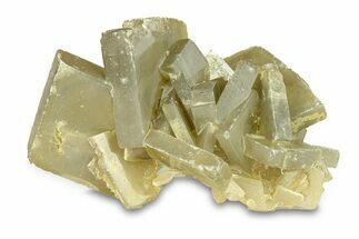 Gray-Green Tabular Barite With Phantoms - Peru #291984