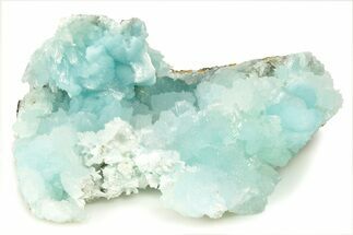 Blue-Green Aragonite Aggregation - Wenshan Mine, China #291016