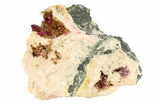 Roselite and Cobaltoan Calcite in Dolomite - Morocco #291145