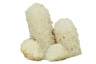 Sparkling Quartz Chalcedony Stalactite Formation - India #293051