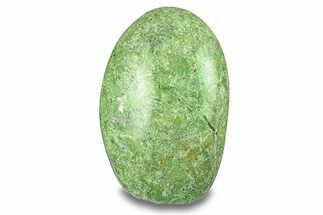 Free-Standing, Polished Green Chrysoprase - Madagascar #293406