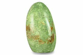 Free-Standing, Polished Green Chrysoprase - Madagascar #293423