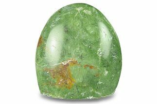 Free-Standing, Polished Green Chrysoprase - Madagascar #293426