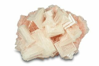 Pink Halite Crystal Cluster - Trona, California #293241