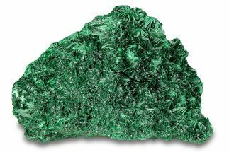 Fibrous Malachite Crystal Cluster - DR Congo #294630