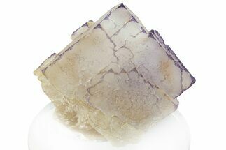 Purple Edge Fluorite - Qinglong Mine, China #295057