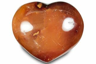 Colorful Carnelian Agate Heart #293760