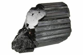Black Tourmaline (Schorl) Crystal Cluster - Madagascar #295036