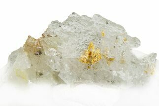 Native Gold Formation in Quartz - Morocco #296650