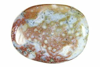 Polished Ocean Jasper Stone - New Deposit #297248