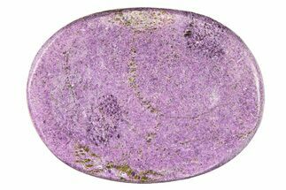 Polished Purple Stichtite Worry Stone #297675