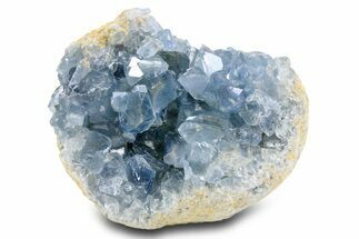 Sparkling Celestine (Celestite) Geode - Madagascar #300087