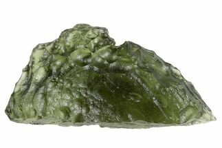 Green Moldavite Tektite ( g) - Czech Republic #300968