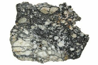 Polished Lunar Meteorite ( g) Slice - Ajdabiya #301124