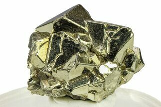 Octahedral Pyrite Crystal Cluster - Peru #301953