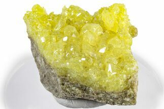 Bright-Yellow Sulfur Crystals - Bolivia #305250