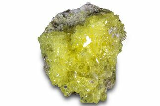 Bright-Yellow Sulfur Crystals - Bolivia #305289