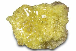 Bright-Yellow Sulfur Crystals - Bolivia #305282