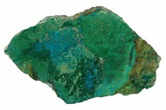 Polished Blue River Chrysocolla Section - Arizona #303051