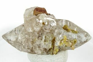 Cerussite Crystals with Mimetite - Republic of the Congo #306082