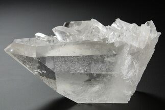 Clear Quartz Crystal Cluster - Brazil #306053