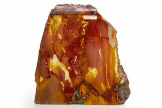 Freestanding Brilliant, Red/Yellow, Polished Mookaite Jasper #308146