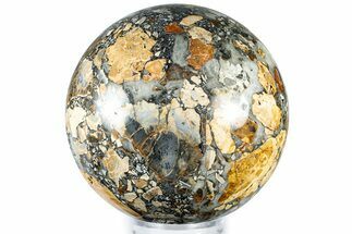 Polished Maligano Jasper Sphere - Top Quality Polishing #308796