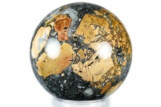 Polished Maligano Jasper Sphere - Excellent Polishing #308798